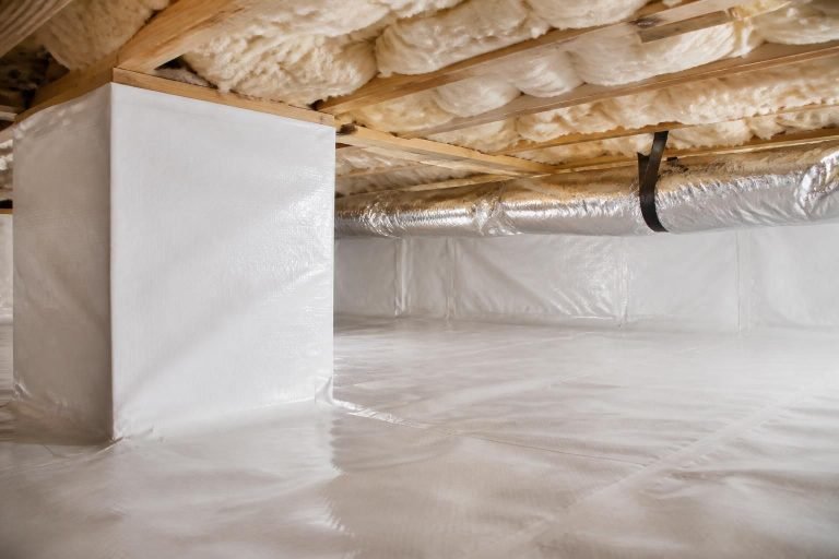 Crawl Space Vapor Barrier & Insulation